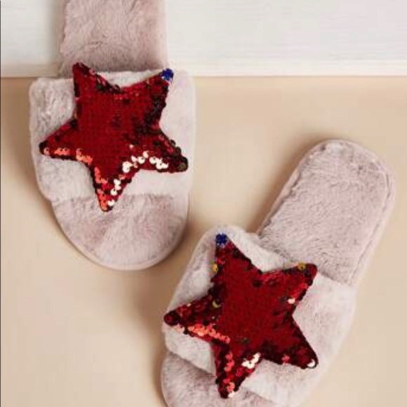 Sequin Star Decor Slippers - Picture 4 of 4
